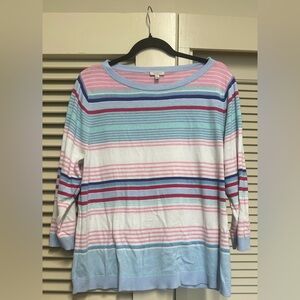 Talbots Petite Striped Sweater – Size XLP